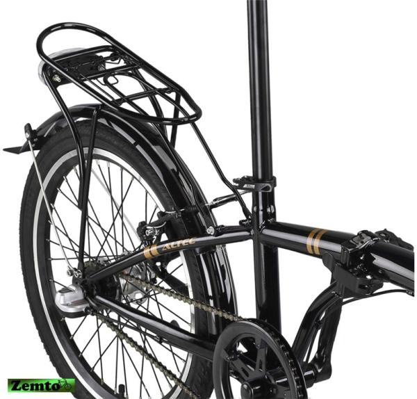 Umit Cunda Faltrad schwarz, 3 Gang 20 Zoll